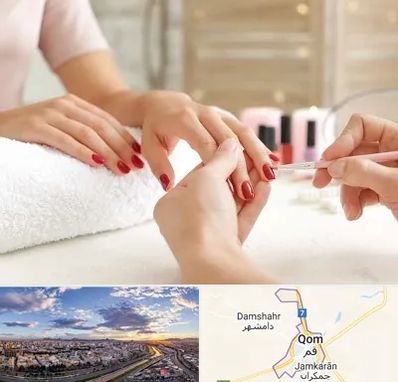 آموزشگاه کاشت ناخن در قم
