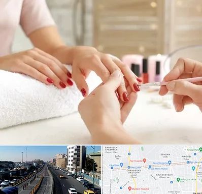 آموزشگاه کاشت ناخن در پیروزی 