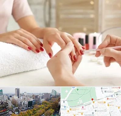 آموزشگاه کاشت ناخن در بلوار کشاورز