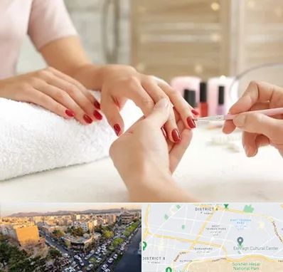 آموزشگاه کاشت ناخن در تهرانپارس 