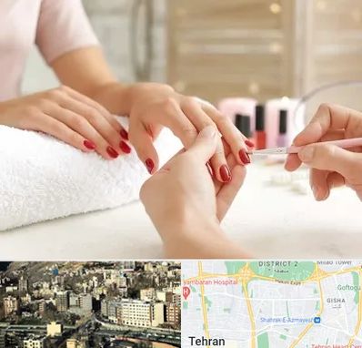 آموزشگاه کاشت ناخن در مرزداران 