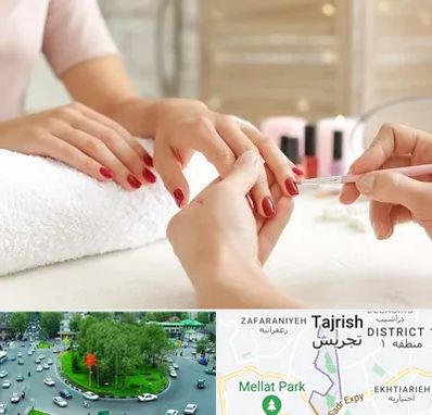 آموزشگاه کاشت ناخن در تجریش 