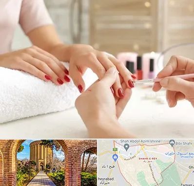 آموزشگاه کاشت ناخن در شهر ری