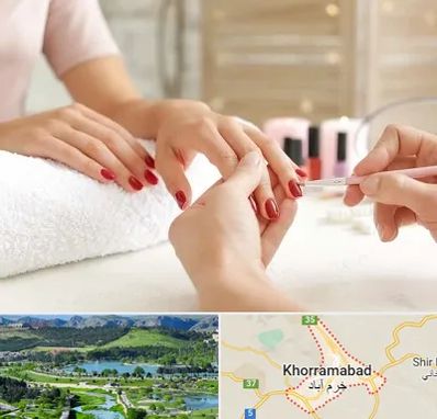 آموزشگاه کاشت ناخن در خرم آباد