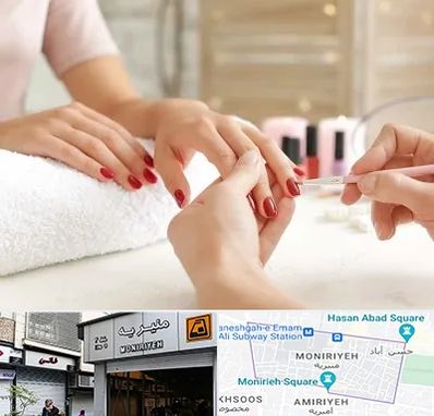 آموزشگاه کاشت ناخن در منیریه 