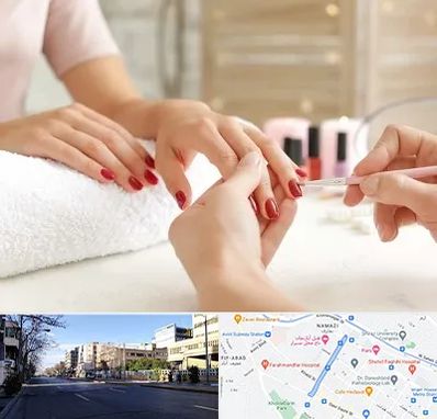 آموزشگاه کاشت ناخن در خیابان ملاصدرا شیراز