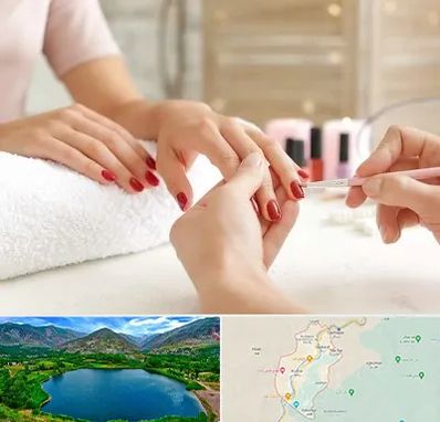 آموزشگاه کاشت ناخن در رودبار