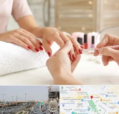 آموزشگاه کاشت ناخن در بلوار توس مشهد
