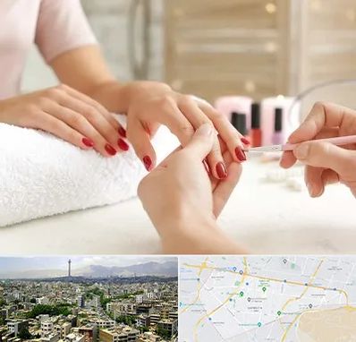 آموزشگاه کاشت ناخن در منطقه 8 تهران