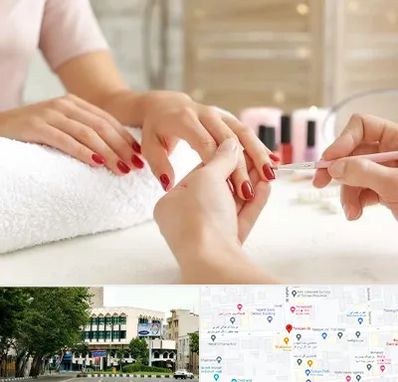 آموزشگاه کاشت ناخن در طالقانی