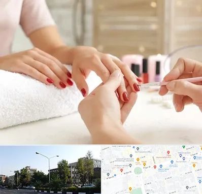 آموزشگاه کاشت ناخن در میدان کاج