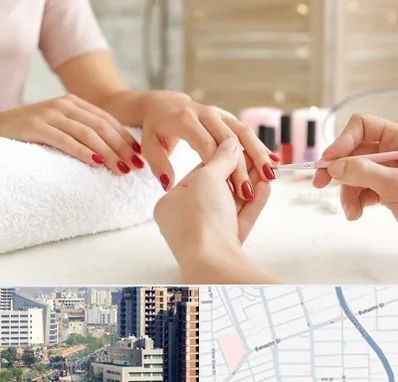 آموزشگاه کاشت ناخن در خیابان بهشتی