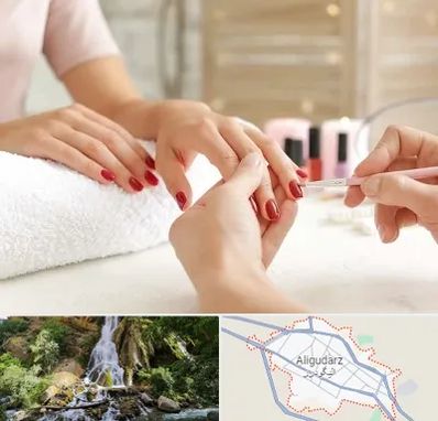آموزشگاه کاشت ناخن در الیگودرز