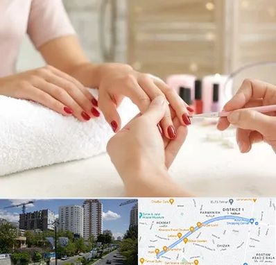 آموزشگاه کاشت ناخن در اندرزگو