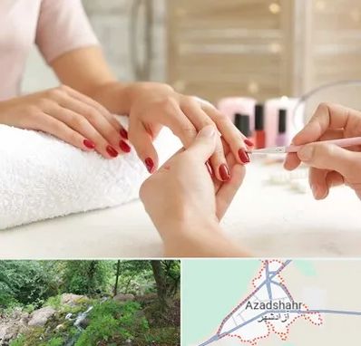 آموزشگاه کاشت ناخن در آزادشهر