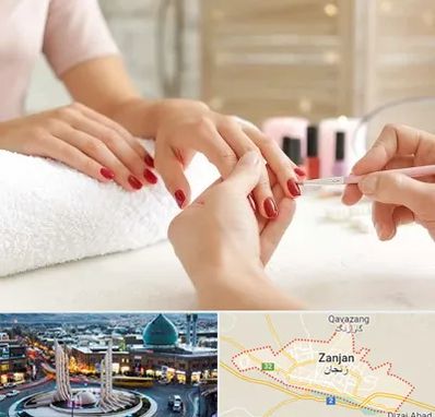 آموزشگاه کاشت ناخن در زنجان