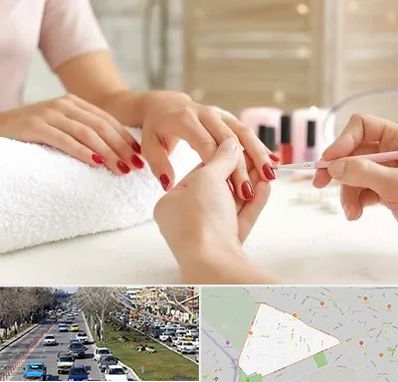 آموزشگاه کاشت ناخن در احمدآباد مشهد