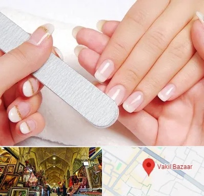 آموزشگاه پدیکور و مانیکور در بازار وکیل شیراز