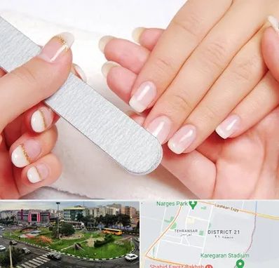 آموزشگاه پدیکور و مانیکور در تهرانسر 