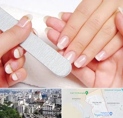 آموزشگاه پدیکور و مانیکور در ولنجک 