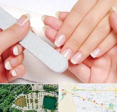 آموزشگاه پدیکور و مانیکور در وکیل آباد مشهد