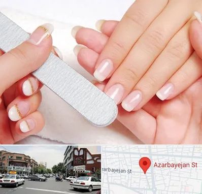 آموزشگاه پدیکور و مانیکور در خیابان آذربایجان
