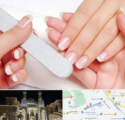 آموزشگاه پدیکور و مانیکور در زرگری شیراز