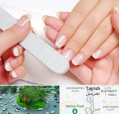 آموزشگاه پدیکور و مانیکور در تجریش 