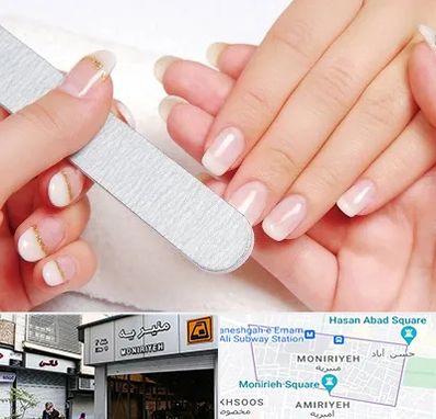 آموزشگاه پدیکور و مانیکور در منیریه 