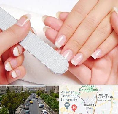 آموزشگاه پدیکور و مانیکور در شهران 