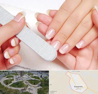 آموزشگاه پدیکور و مانیکور در ورامین