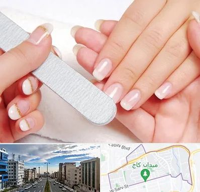 آموزشگاه پدیکور و مانیکور در سعادت آباد 