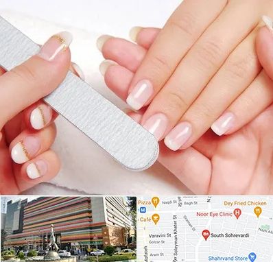 آموزشگاه پدیکور و مانیکور در سهروردی 