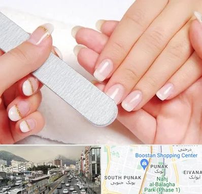 آموزشگاه پدیکور و مانیکور در پونک 