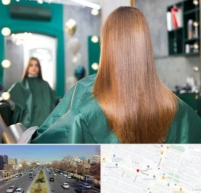 آموزشگاه کراتین مو در بلوار معلم مشهد