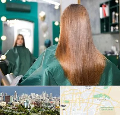 آموزشگاه کراتین مو در شرق تهران 