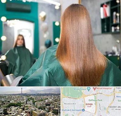 آموزشگاه کراتین مو در گیشا 