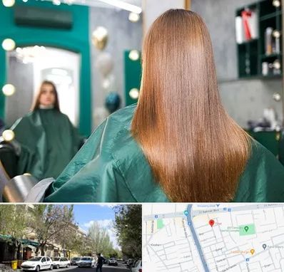 آموزشگاه کراتین مو در کوی فیروز تبریز