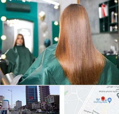 آموزشگاه کراتین مو در چهارراه طالقانی کرج