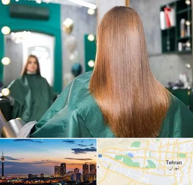 آموزشگاه کراتین مو در غرب تهران 