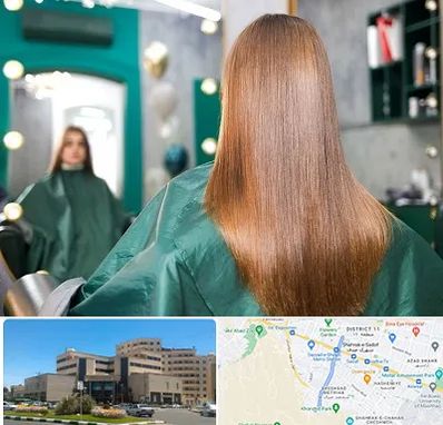 آموزشگاه کراتین مو در صیاد شیرازی مشهد