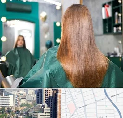 آموزشگاه کراتین مو در خیابان بهشتی