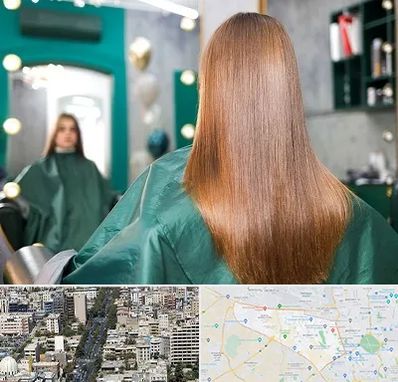 آموزشگاه کراتین مو در منطقه 18 تهران