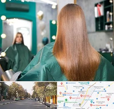 آموزشگاه کراتین مو در شریعتی 