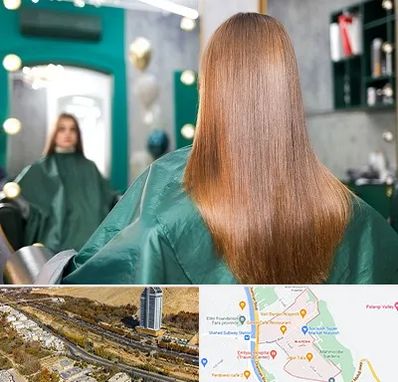 آموزشگاه کراتین مو در خیابان نیایش شیراز