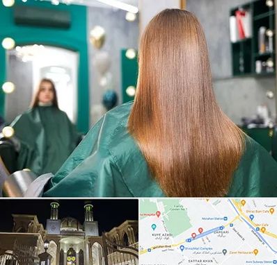 آموزشگاه کراتین مو در زرگری شیراز