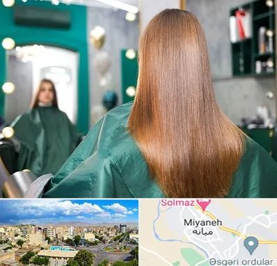 آموزشگاه کراتین مو در میانه