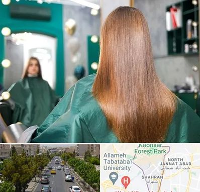 آموزشگاه کراتین مو در شهران 