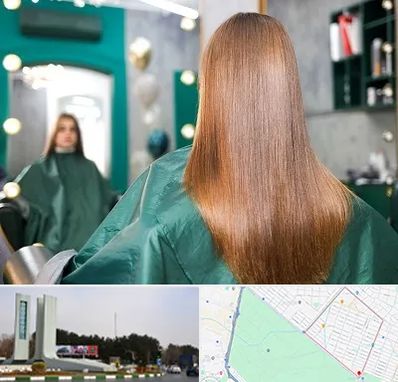 آموزشگاه کراتین مو در بلوار فلسیطین مشهد