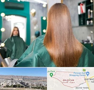 آموزشگاه کراتین مو در شهرک گلستان شیراز